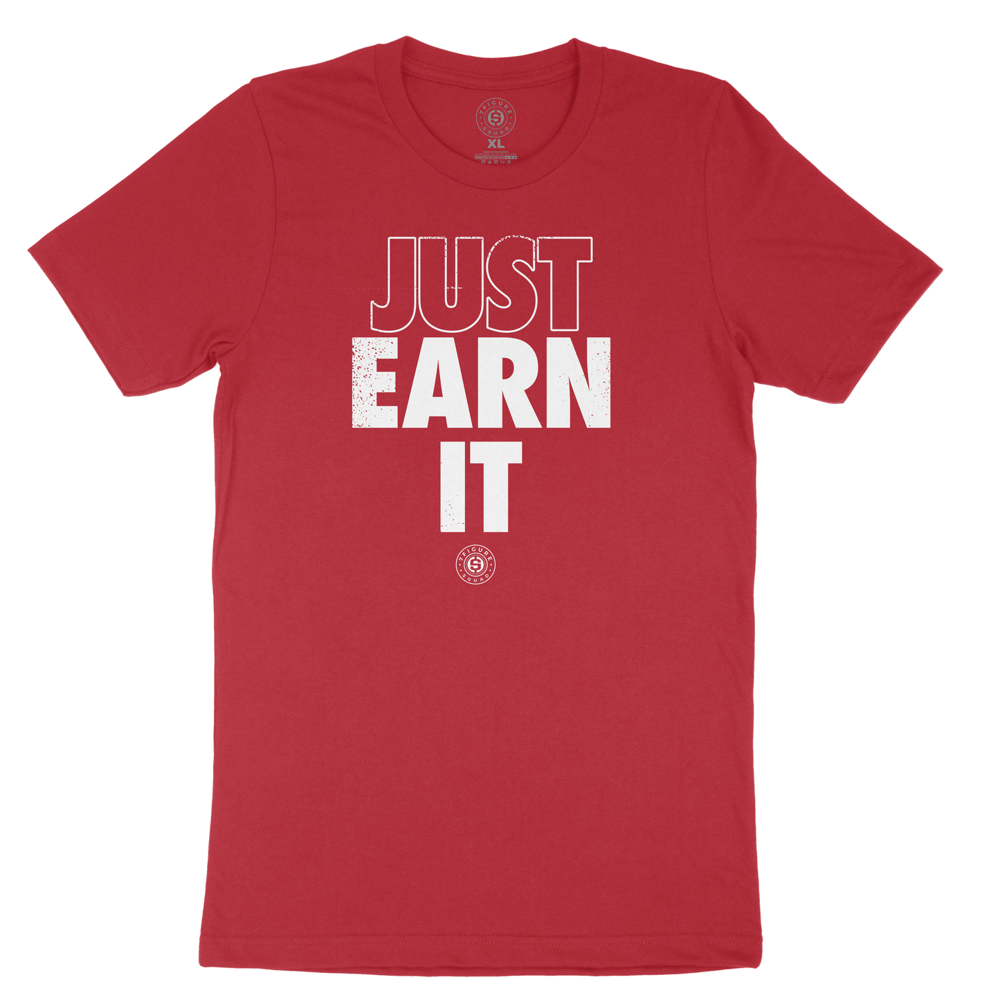 7FS JUST EARN IT - Red/White