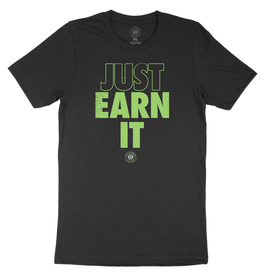 7FS JUST EARN IT Black/Green