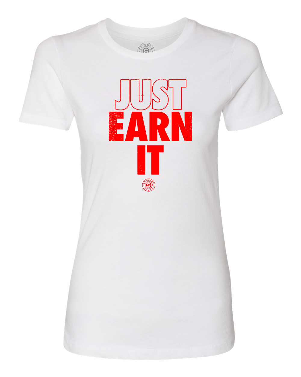 7FS JUST EARN IT - White/Red