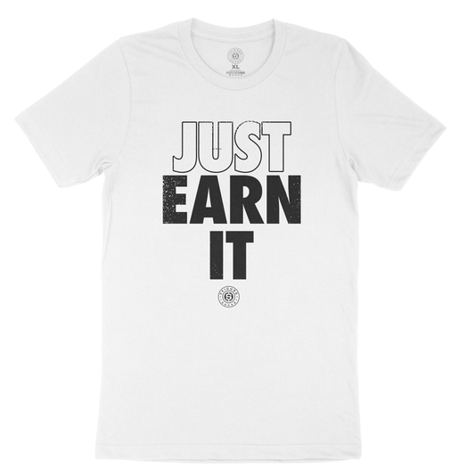 7FS JUST EARN IT - White/Black