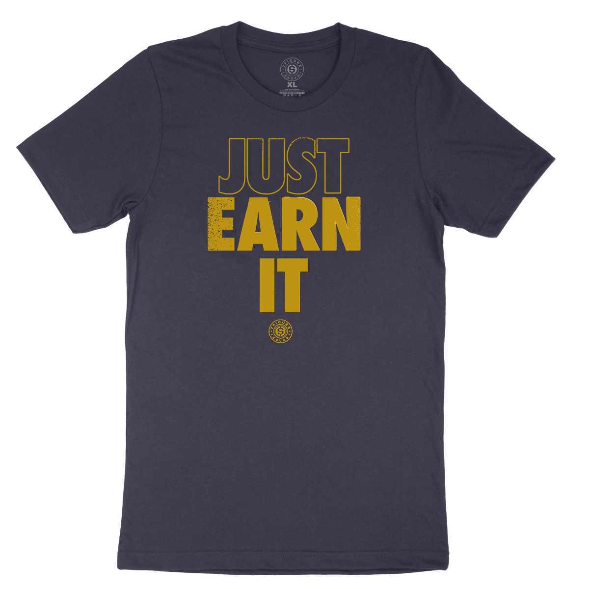 7FS JUST EARN IT - Navy/ Gold